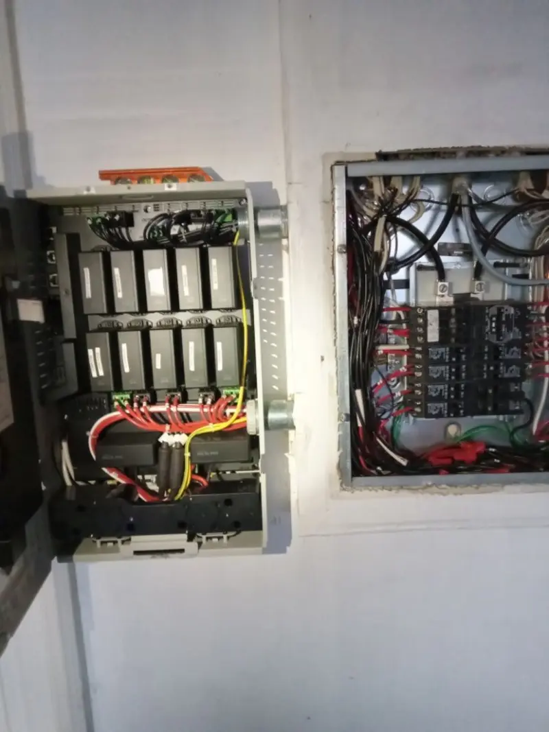 Electrical panel upgrade completed for Indoor Lighting Installation in Malvern